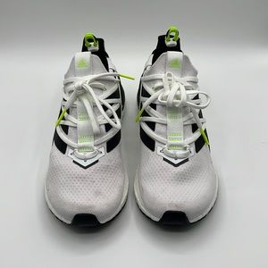 Adidas UltraBoost 20 Lab Mens Running Shoes Cloud White//Signal Green GY8108